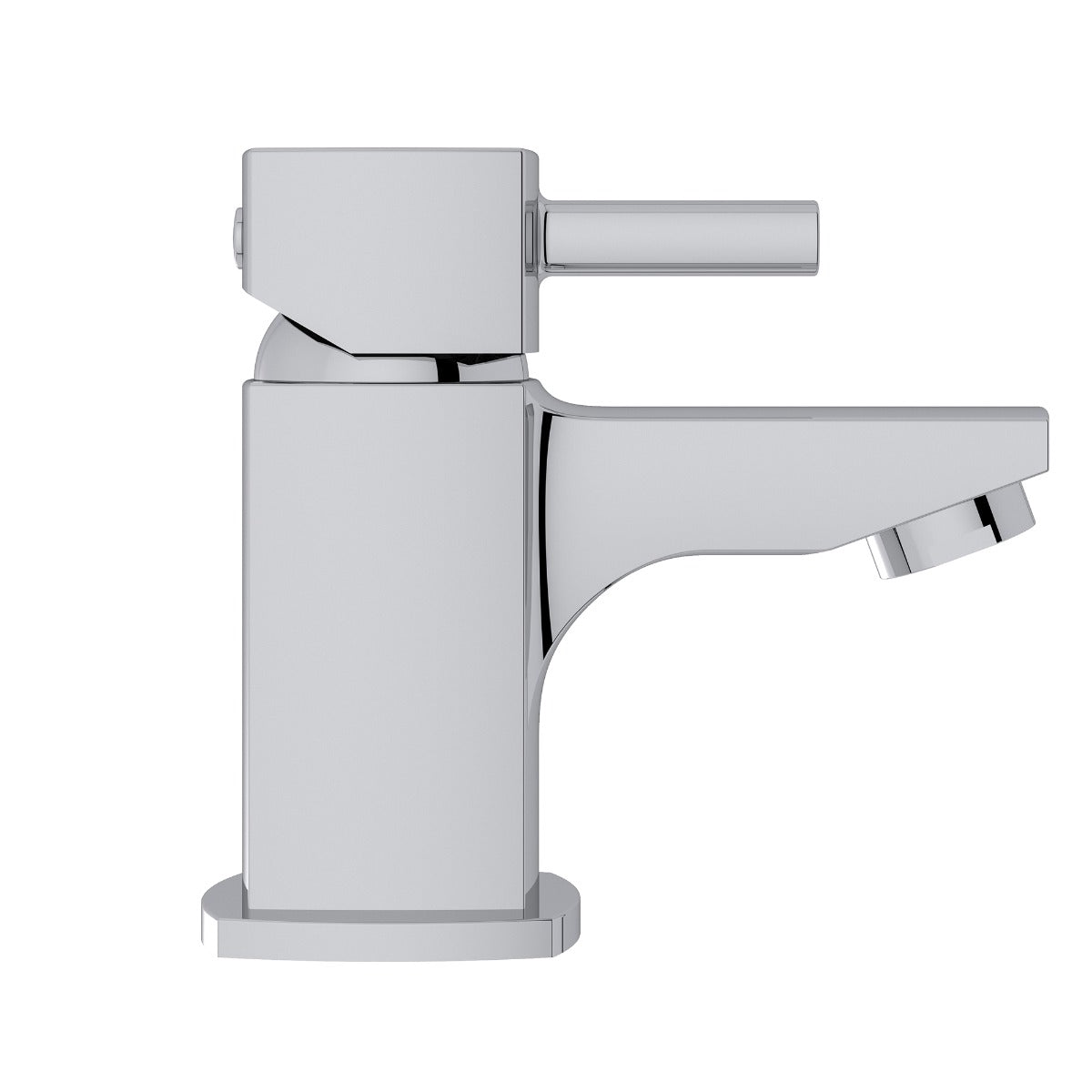 Fairford Kingswood Mini Basin Mixer with Push Button Waste