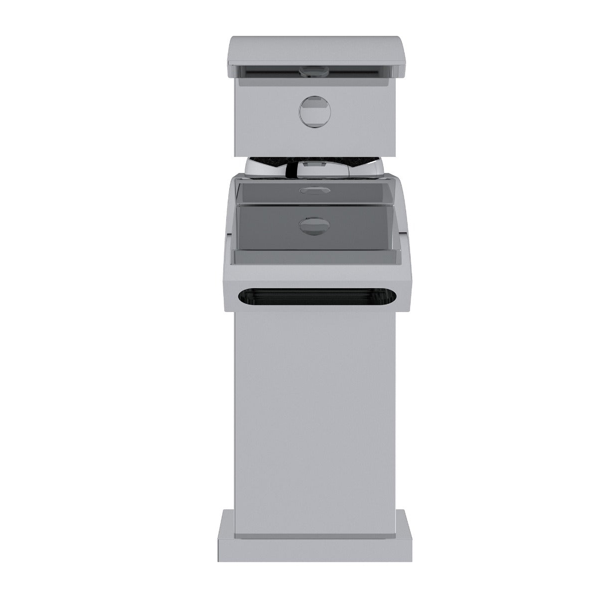 Fairford Cohen Mini Basin Mixer with Push Button Waste