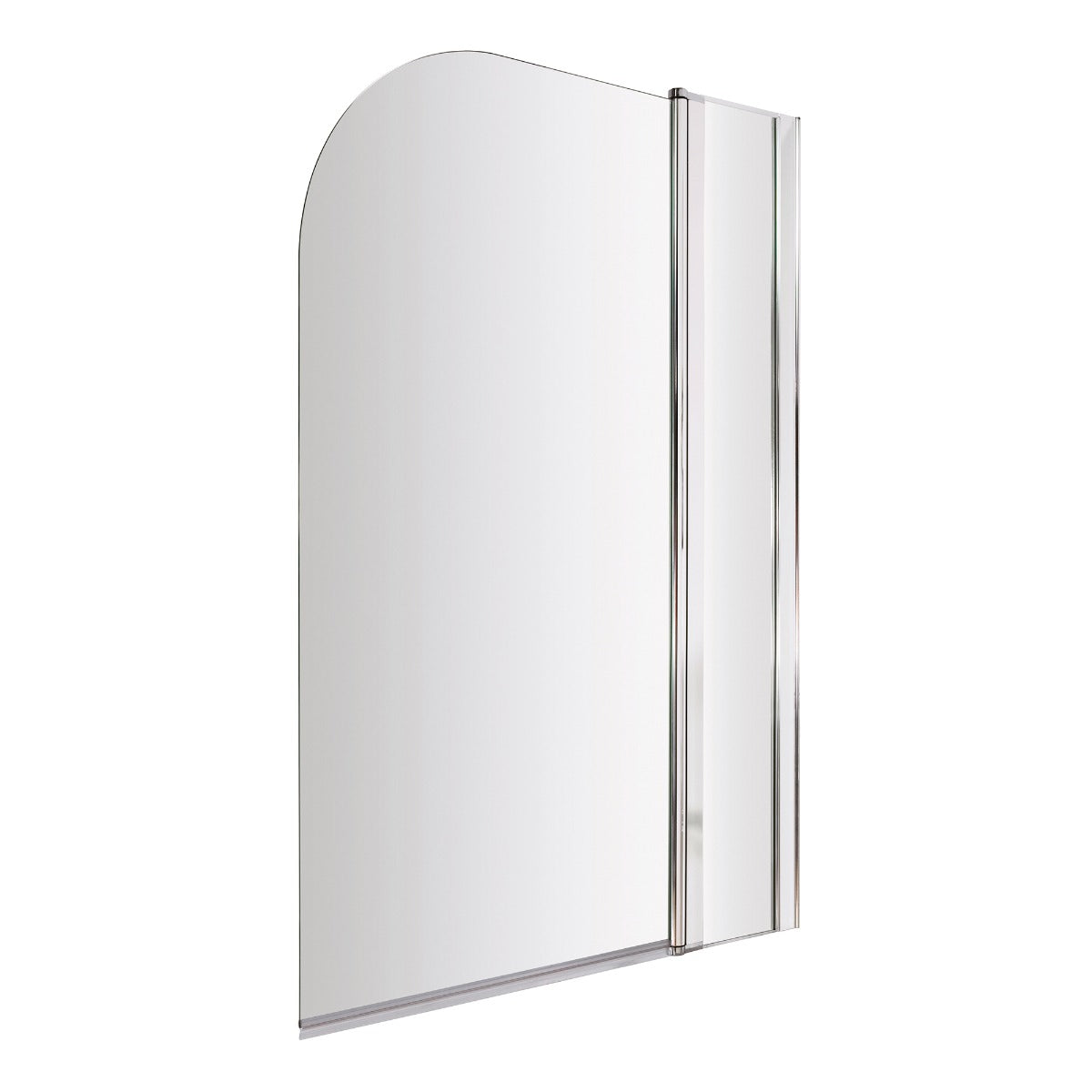 Fairford 6mm Radius Shower Bath Screen with Fixed Panel