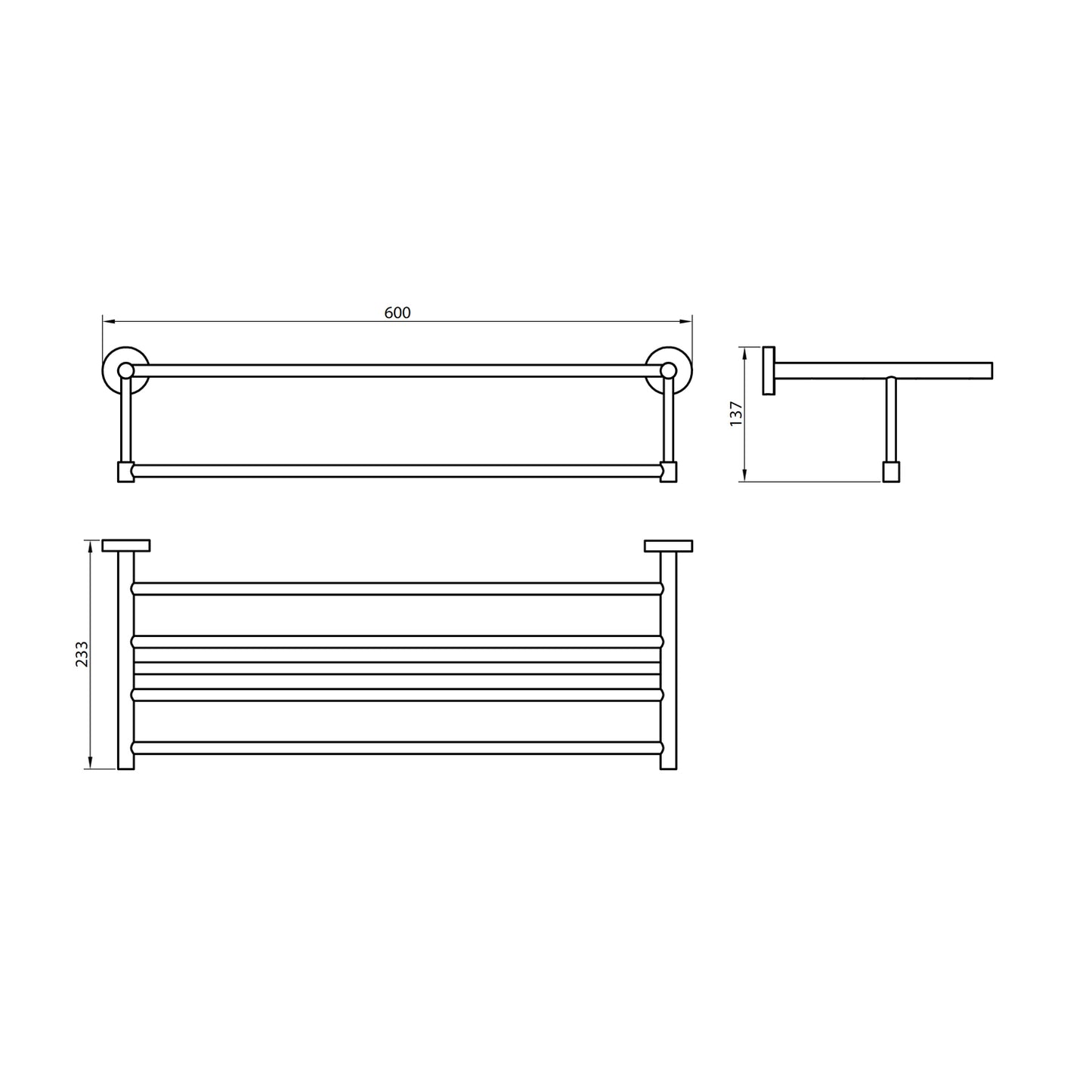 Element 7 Towel Shelf