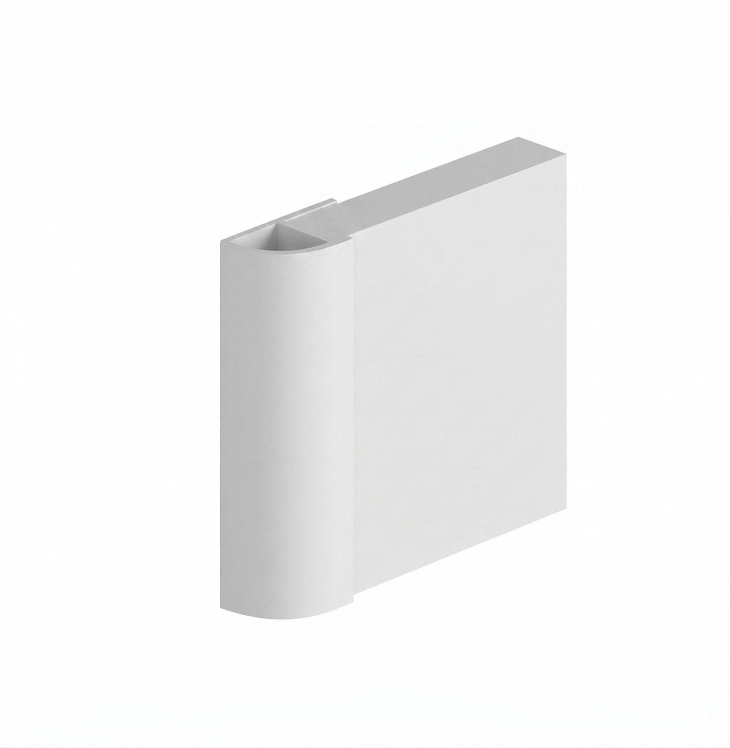 Hydraset White Quadrant End