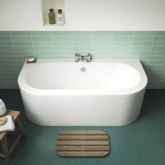 Fairford 1700 x 750mm Ordo Back To Wall Bath