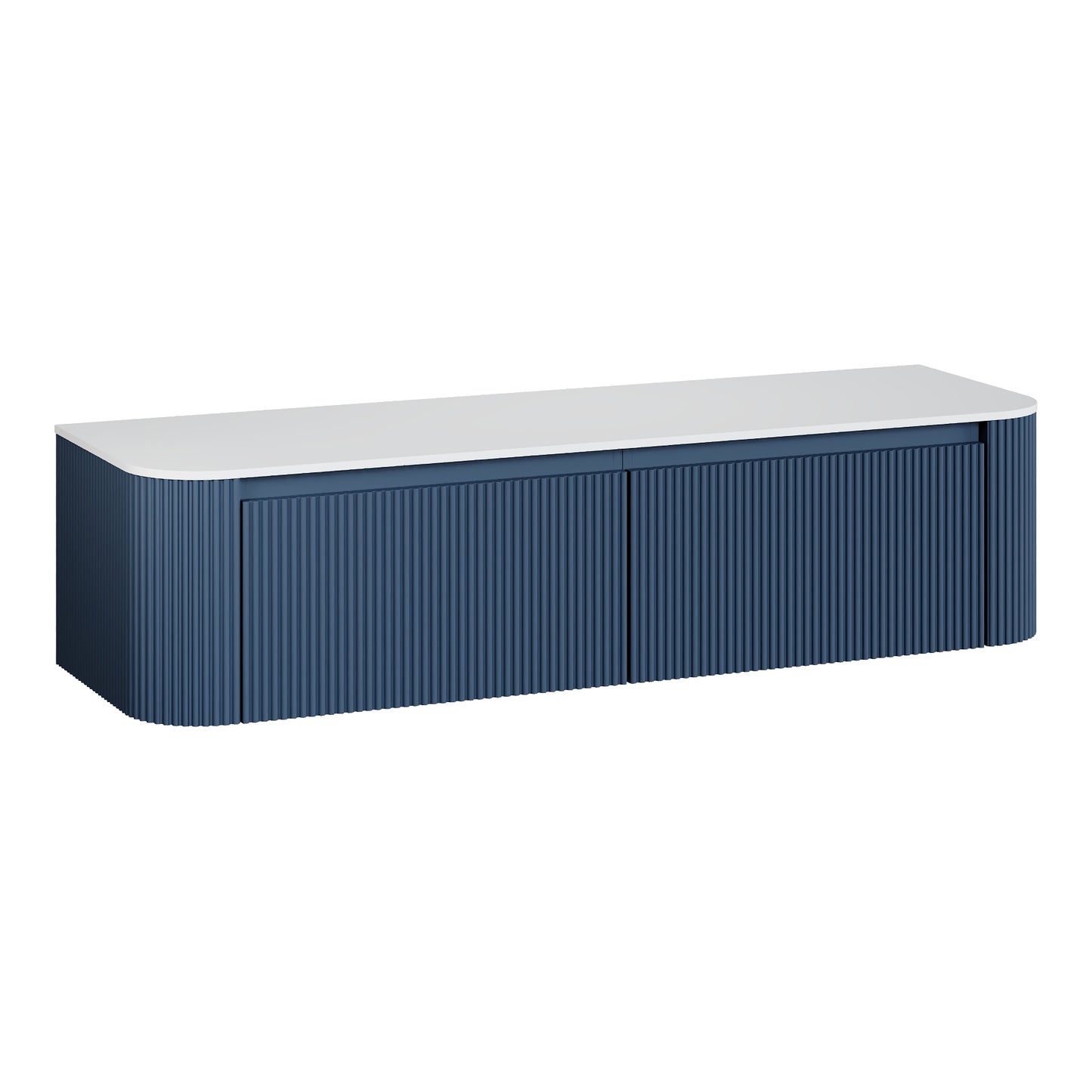 Fairford Sophia Midnight Shadow 1470mm Double Vanity Unit & Worktop