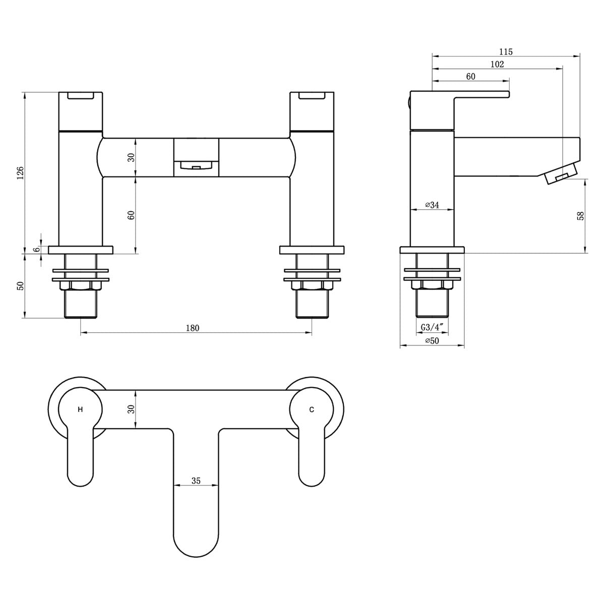 Fairford Fern Bath Filler