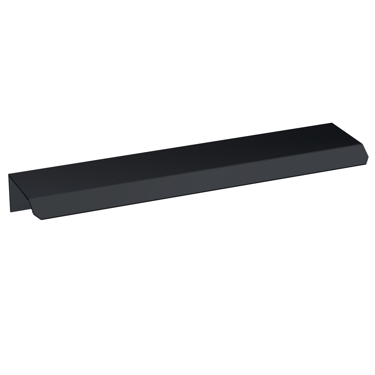 Fairford Matt Black 150mm Finger Pull Handle