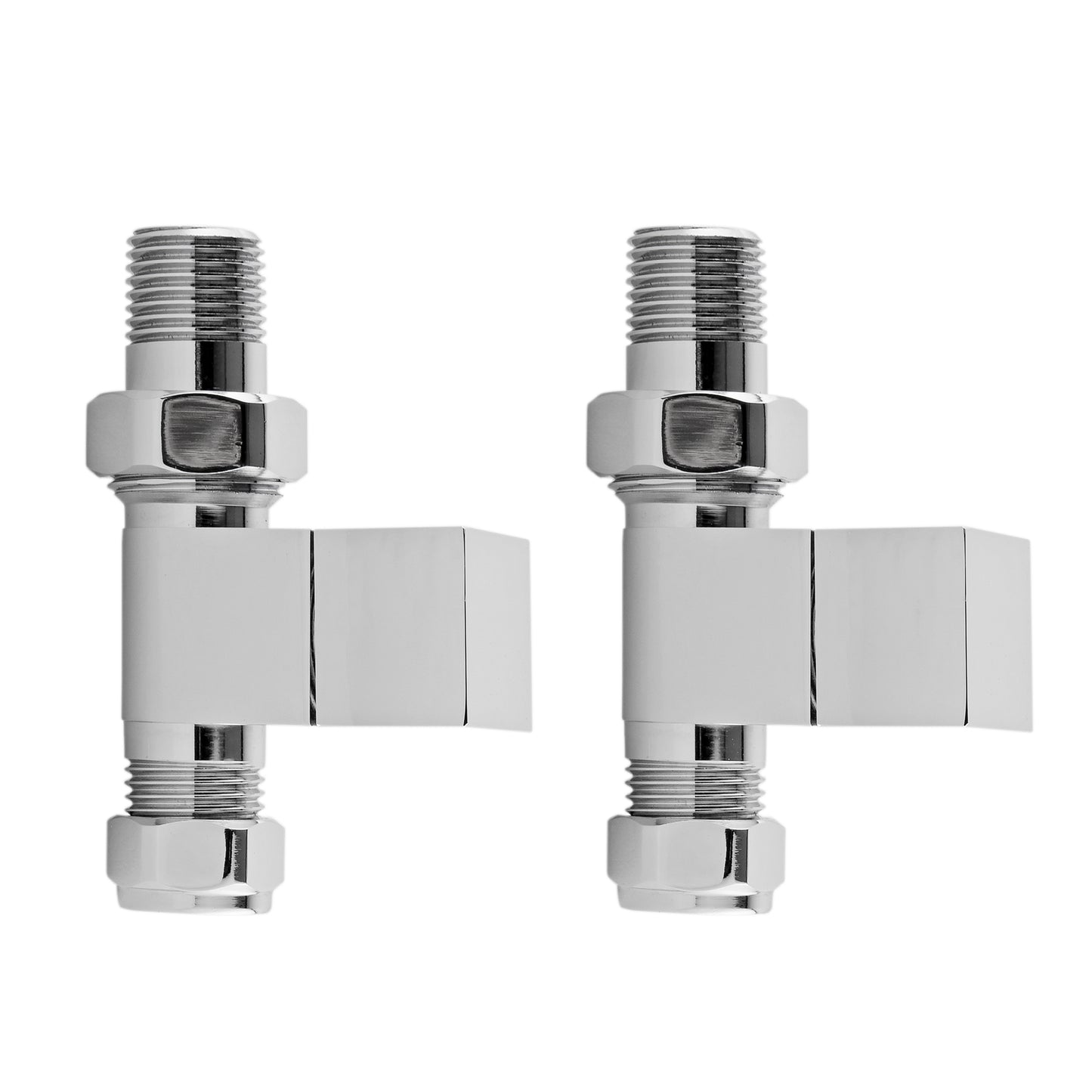 Fairford Square Valves, Straight, Pair