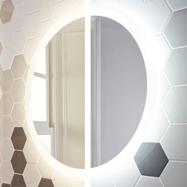 Fairford Lunar Led Mirror - 600mm Wide