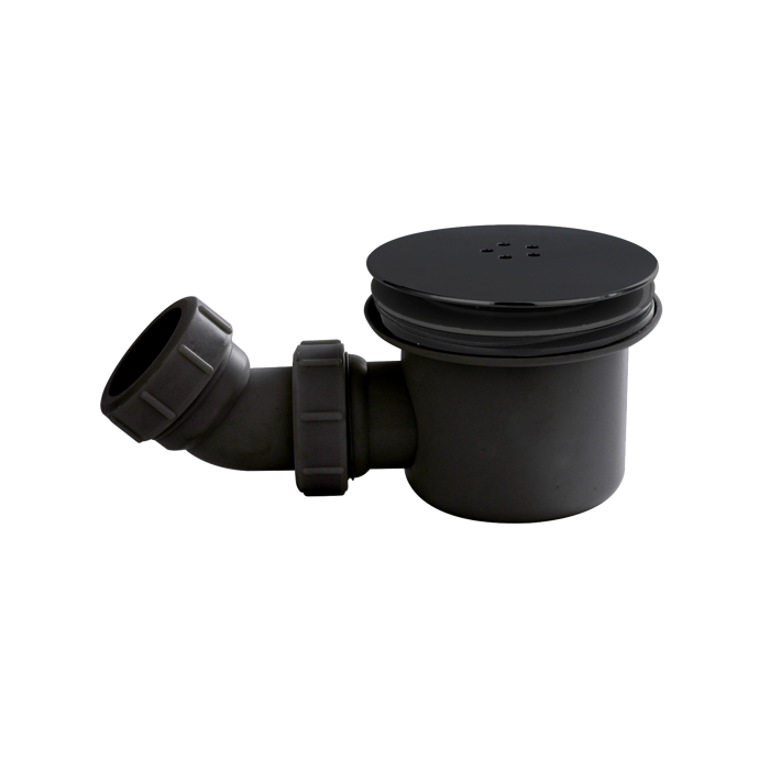 Fairford 90mm Fast Flow Shower Waste, Matt Black