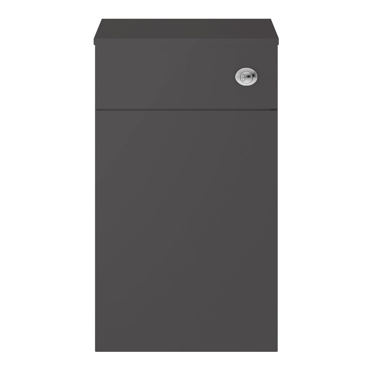 Fairford Carnation 500mm Gloss Grey WC Unit