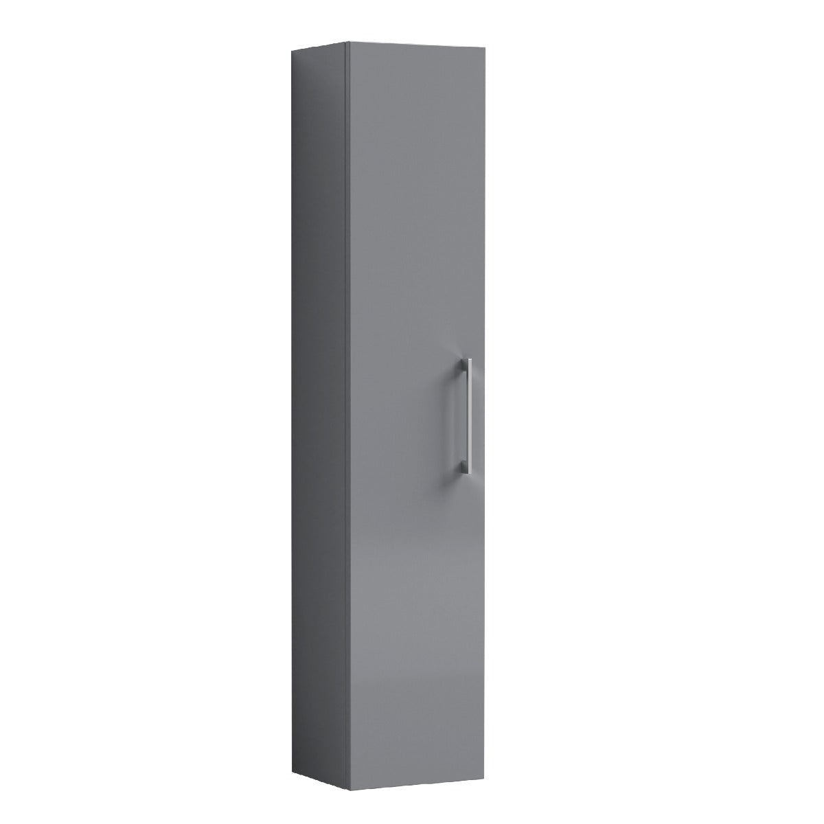 Fairford Aspri 2 300mm Light Gloss Grey Tall Unit