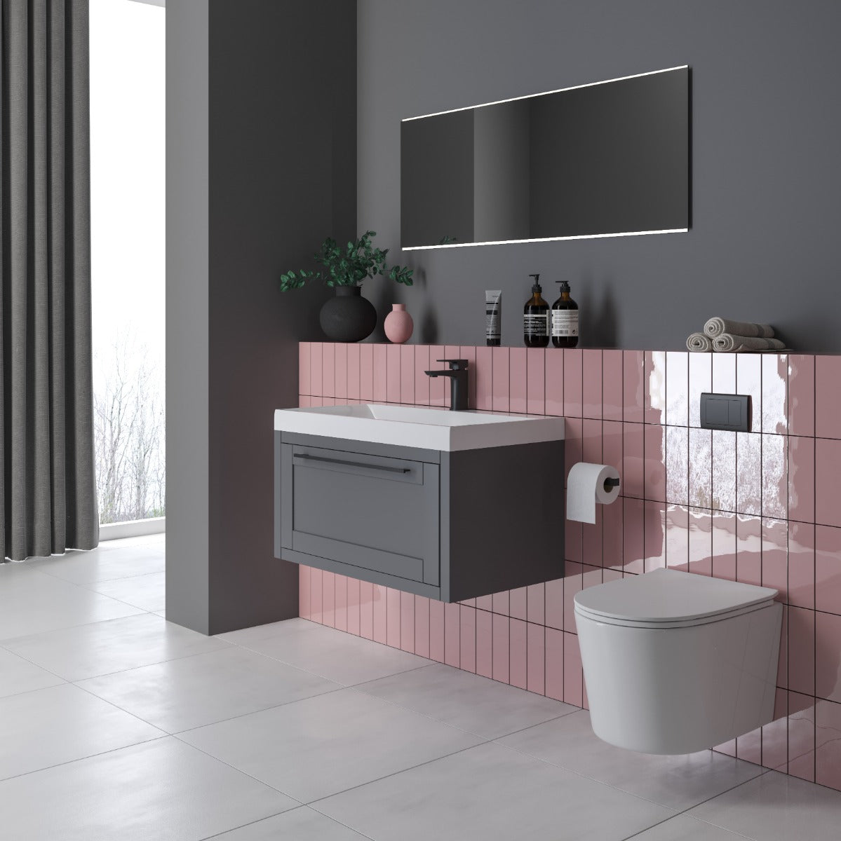 Fairford Handel Pro Wall Hung Toilet with Seat