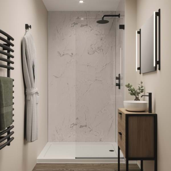 Hydraset Onyx Marble 1200 x 2400 Square Edge Wall Panel