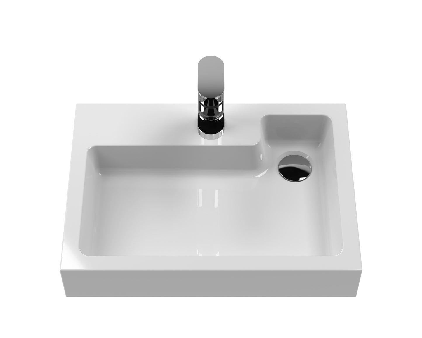 Fairford Carnation 500mm Grey Avola WC and Basin Combination Unit