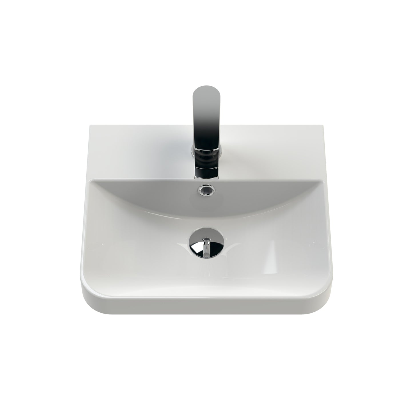 Fairford Crayo 400mm Gloss White Wall Hung Vanity Unit