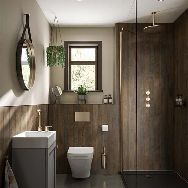 Hydraset Salvaged Plank Elm 1200 x 2400 Square Edge Wall Panel