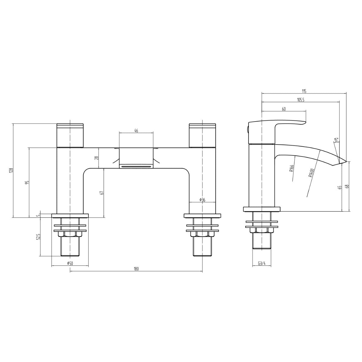 Rivato Reno Bath Filler