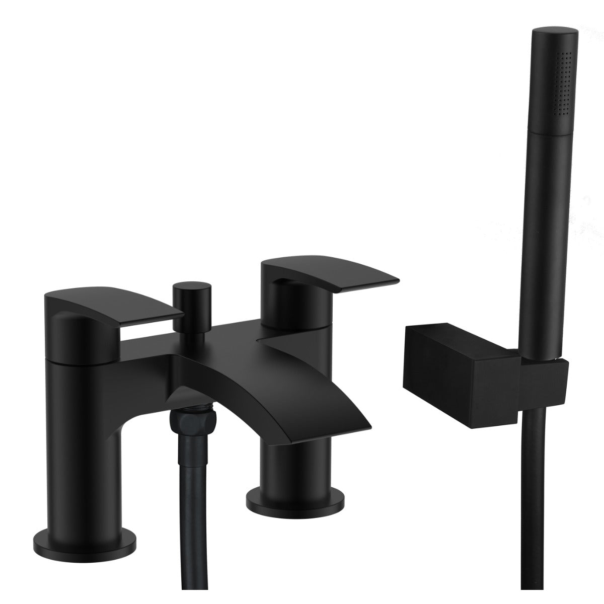 Rivato Reno Black Bath Shower Mixer