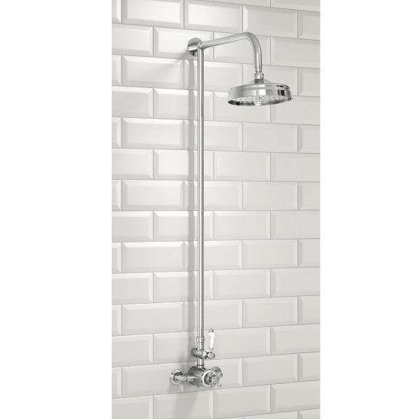 Fairford Caris Chrome Exposed Shower Kit
