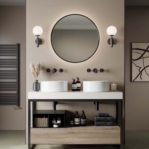 Hydraset Taupe Grey Matt 1200 x 2400 Square Edge Wall Panel