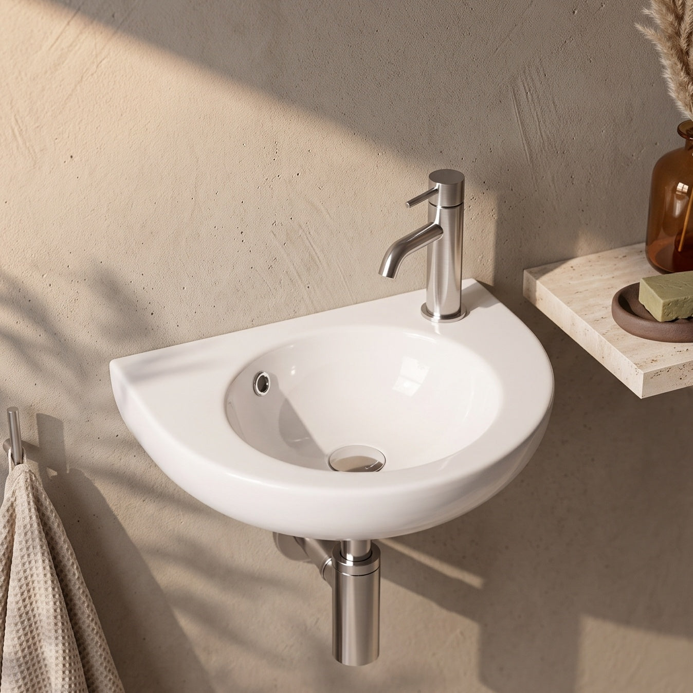 Fairford Lacus 450mm Wall Hung Basin