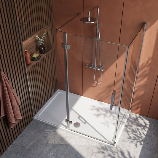 Fairford 1500 x 760mm Antislip Rectangular Shower Tray