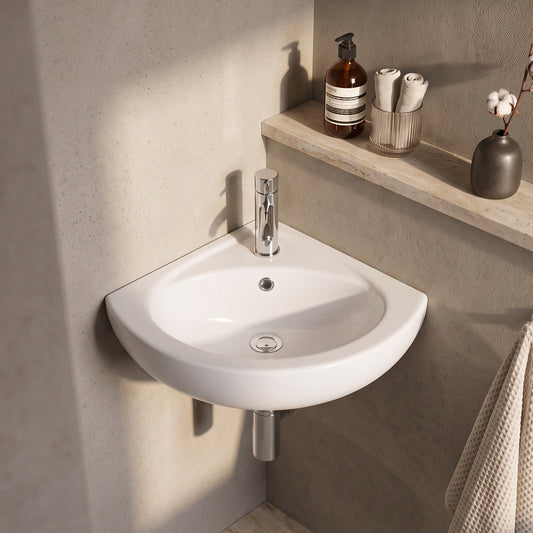 Fairford Wall Hung Corner Basin