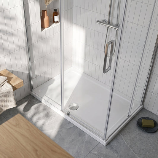 Fairford 1400 x 900mm Antislip Rectangular Shower Tray