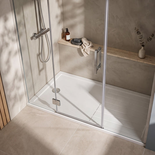 Fairford 1700 x 800mm A/S Walk In Shower Tray