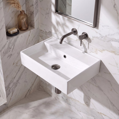 500mm 0TH Wall Hung Basin (can be drilled for 1TH)