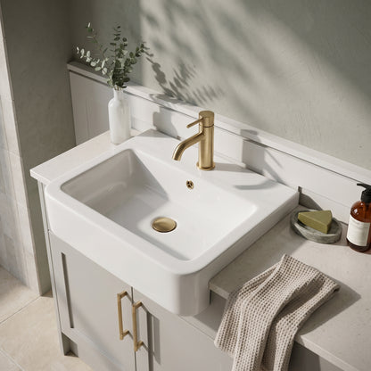 Fairford Solar 570mm Semi Recessed Basin