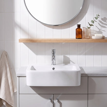 Fairford Solar 570mm Semi Recessed Basin
