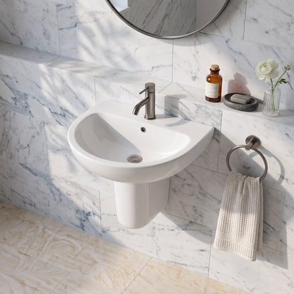 Fairford Tiene Basin with Semi Pedestal