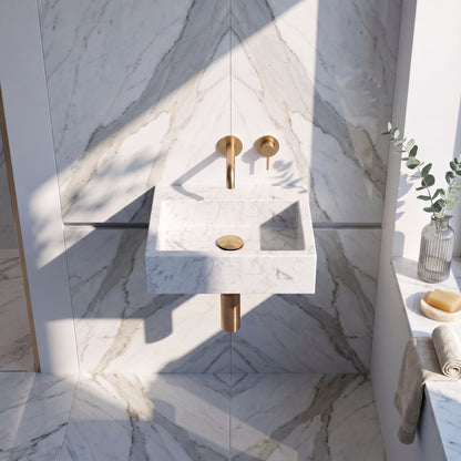 300 x 250mm 0 Tap Hole Wall Hung Basin