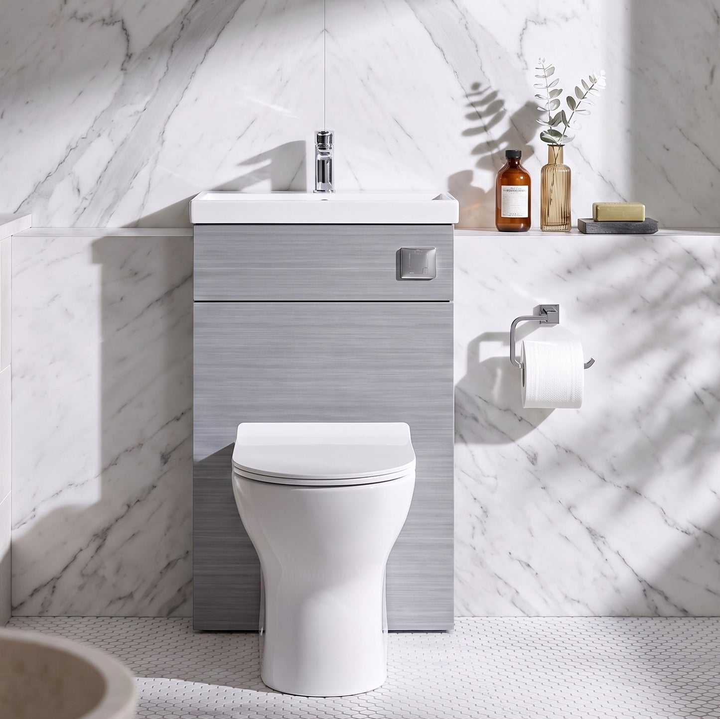 Fairford Aspri 2 500mm Anthracite WC Unit