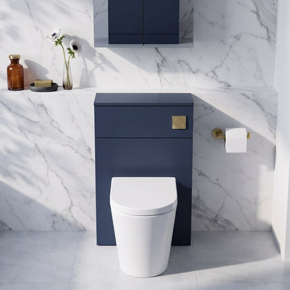 Fairford Aspri 500mm Midnight Blue WC Unit