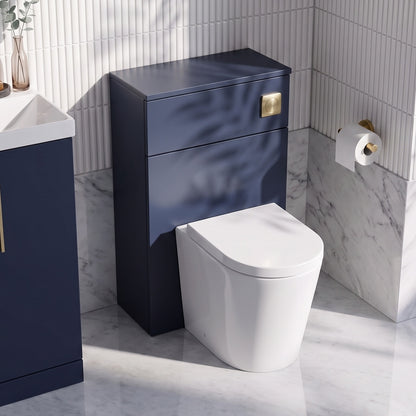 Fairford Aspri 500mm Midnight Blue WC Unit