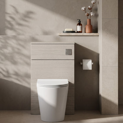 Fairford Aspri 2 500mm Solace Oak WC Unit