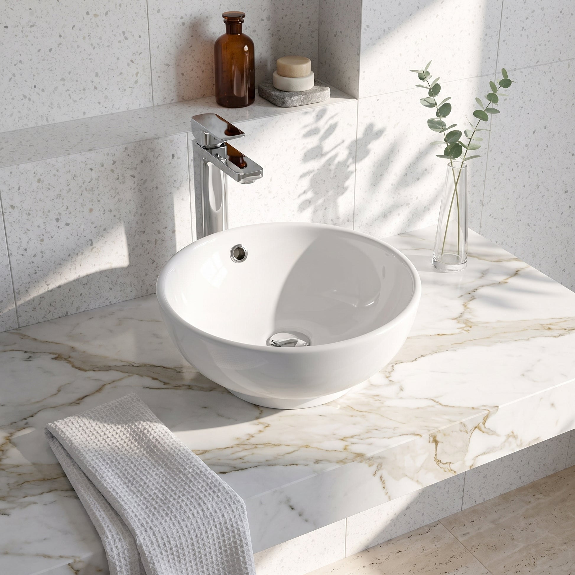 Fairford 420mm Round Counter Top Vessel