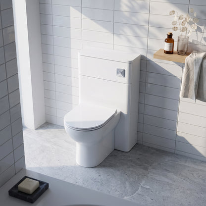 Fairford Crayo 500mm Gloss White WC Unit