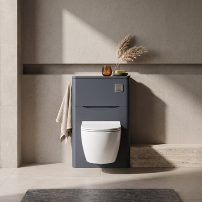 Fairford Eclipse 550mm Satin Anthracite WC Unit