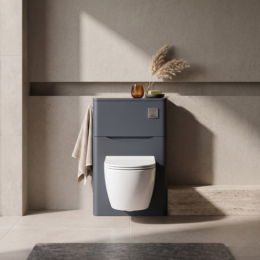 Fairford Eclipse 550mm Satin Anthracite WC Unit