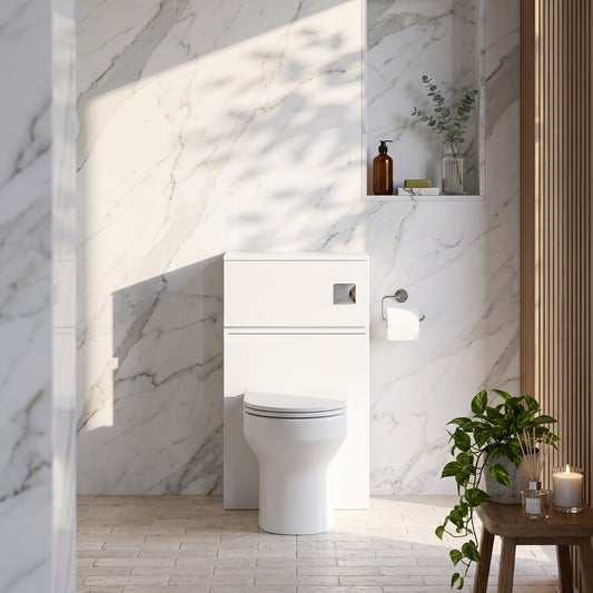 Fairford Finesse 500mm Satin White WC Unit
