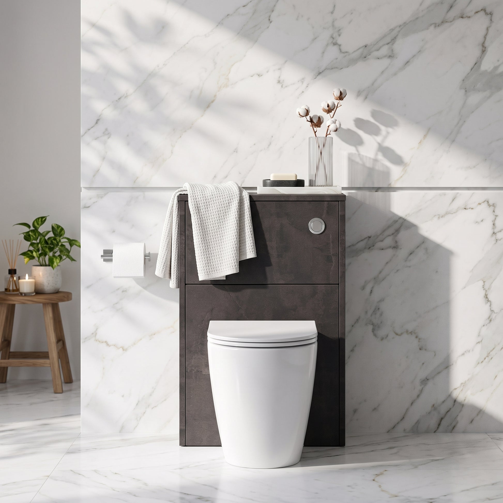 Fairford Anika 500mm Matt Slate WC Unit
