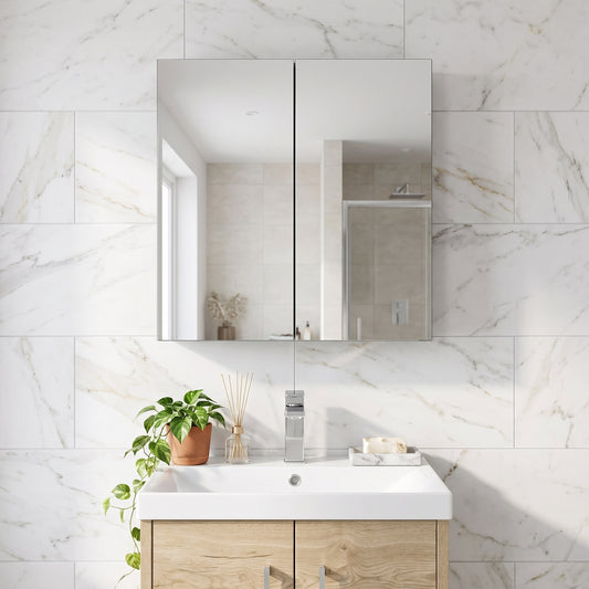Fairford Aspri 2 600mm Anthracite Mirror Unit