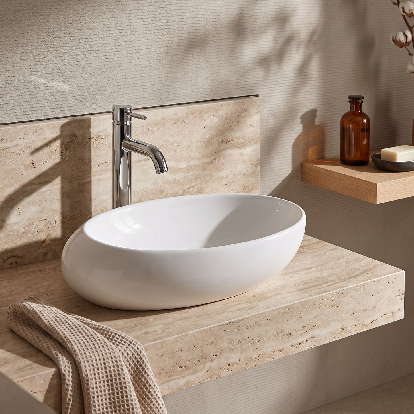Fairford Finesse 0TH, 490 x 310 x 135mm Oval Vessel