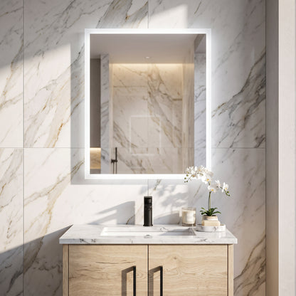 Fairford Mosca Led Mirror With Demister Pad And Shaver Socket - 500mm X700mm