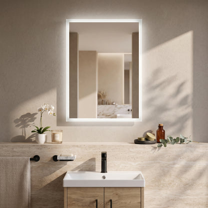 Fairford Mosca Led Mirror With Demister Pad And Shaver Socket - 600mm X800mm