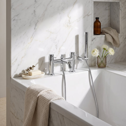 Fairford Element 7 Chrome Bath Shower Mixer