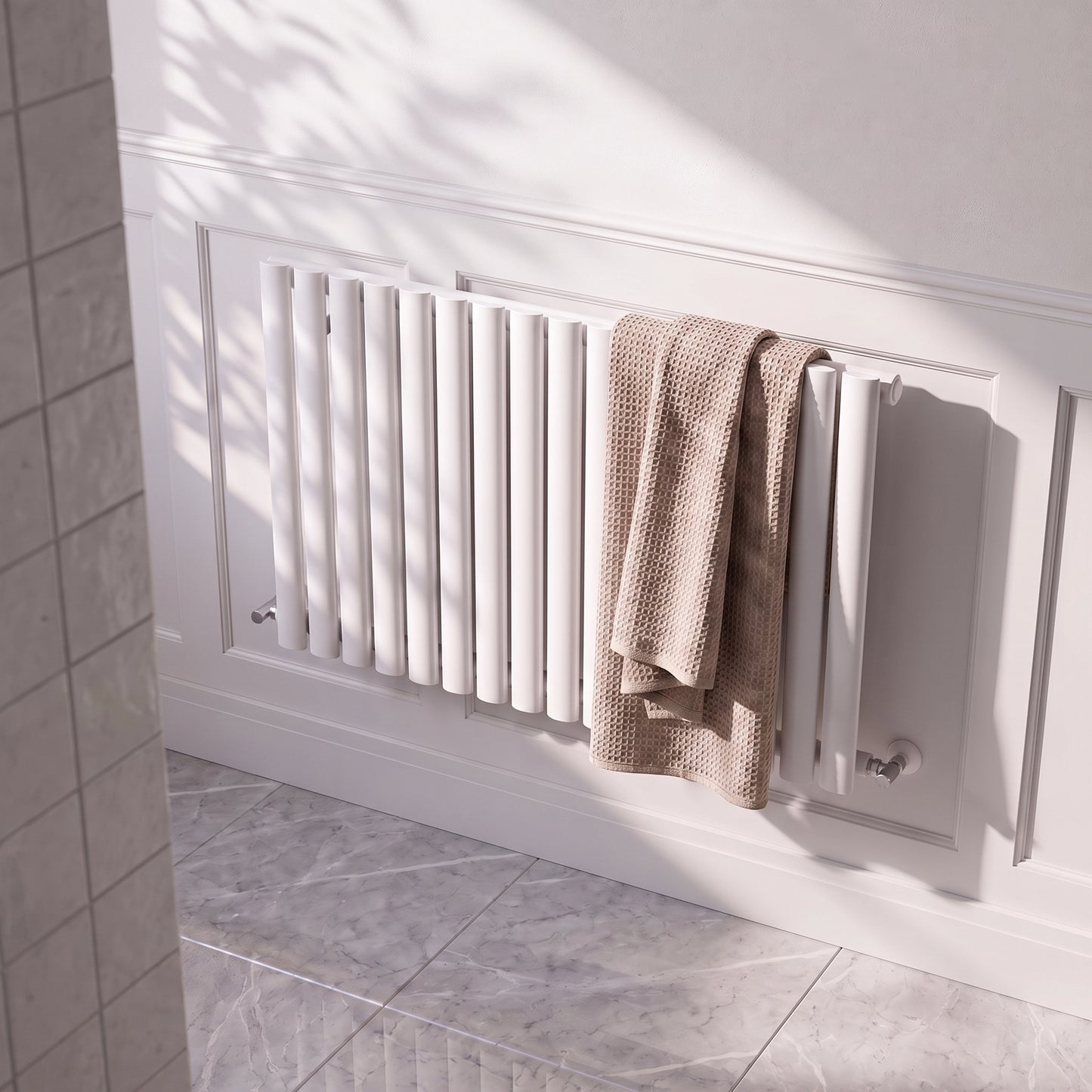 Fairford Apex White Designer Radiator 600mm X 1121mm