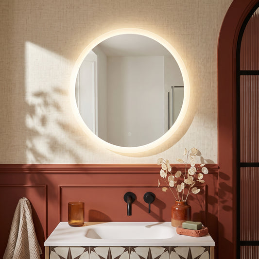Fairford Lunar Led Mirror - 800mm Wide